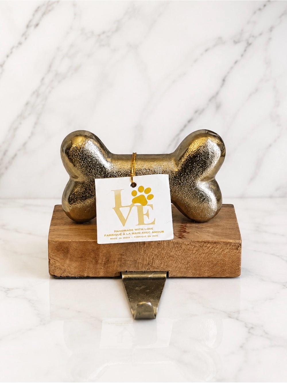 Dog Bone Christmas or Easter Stocking Holder